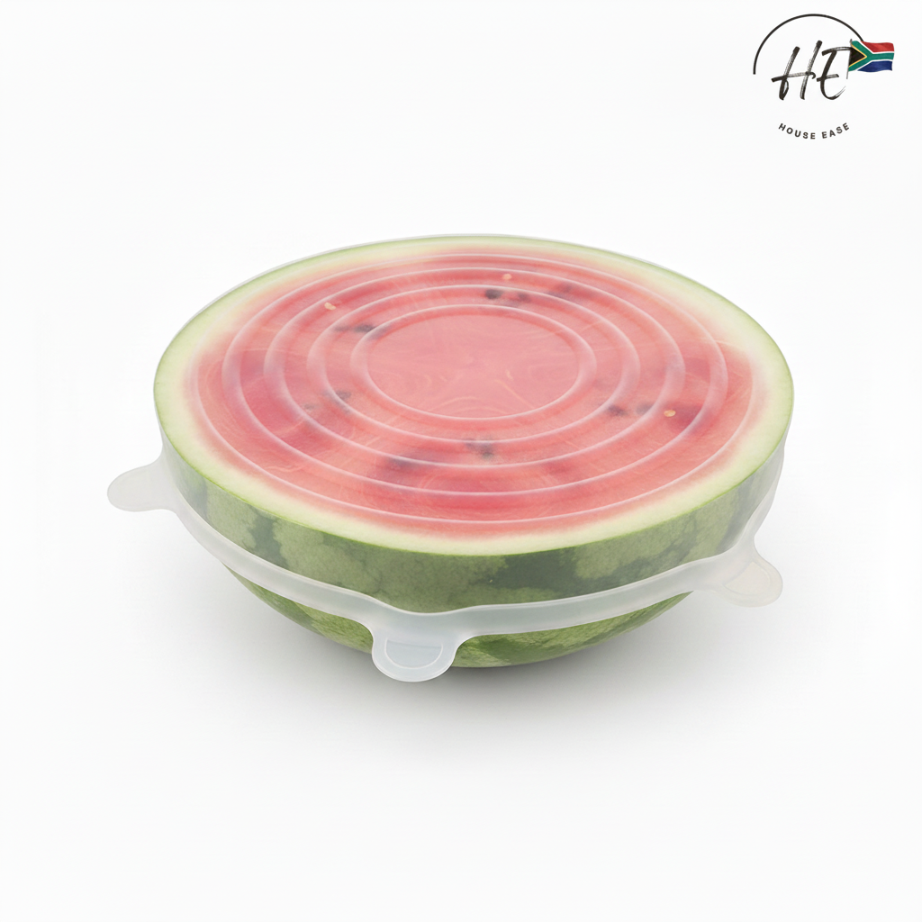 HouseEase silicone stretch lid with logo