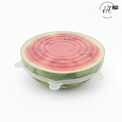 HouseEase silicone stretch lid with logo