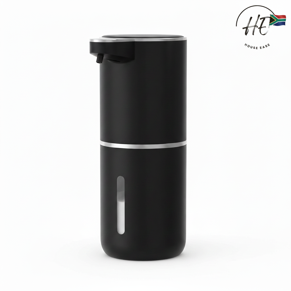 HouseEase soap dispenser with logo